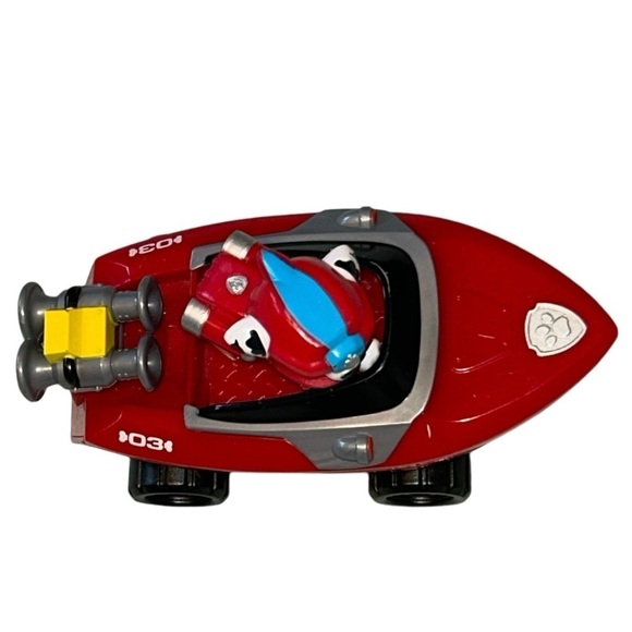 Paw Patrol Sea Transforming Marshall Vehicle With Figure Boat - Picture 3 of 5